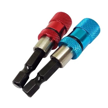 

2pcs 60mm 1/4 Hex Drill Bit Magnetic Shank Extension Rod Socket Holder Adapter
