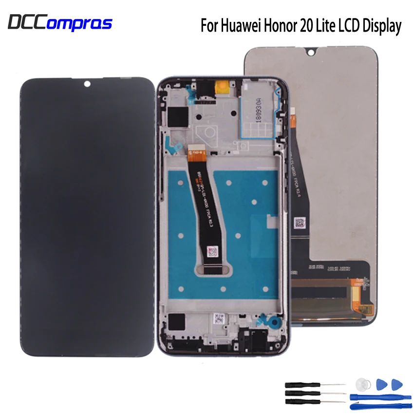 Оригинальный Для Huawei Honor 20 Lite ЖК дисплей сенсорный экран дигитайзер Запасные