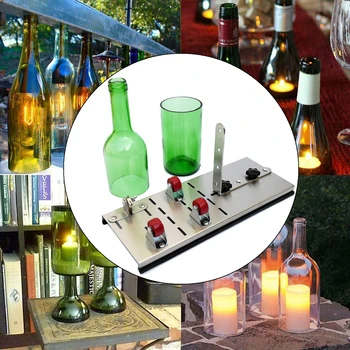 

Beer Bottle Art Craft DIY Tools Useful New Stained Glass Bottle Cutter Machine Wine Beer Glass Bottles Cutting Tool