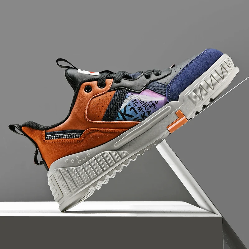 

Spring New Breathable Running Shoes for Men sports shoes chunky Sneakers Outdoor Comfortable Reflective Jogging Shoes Zapatillas