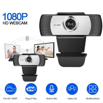 

USB Webcams Full Hd 1080P Cmputer Web Camera With Microphone Video Camera For Youtube Laptop Notebook Live Online Conference