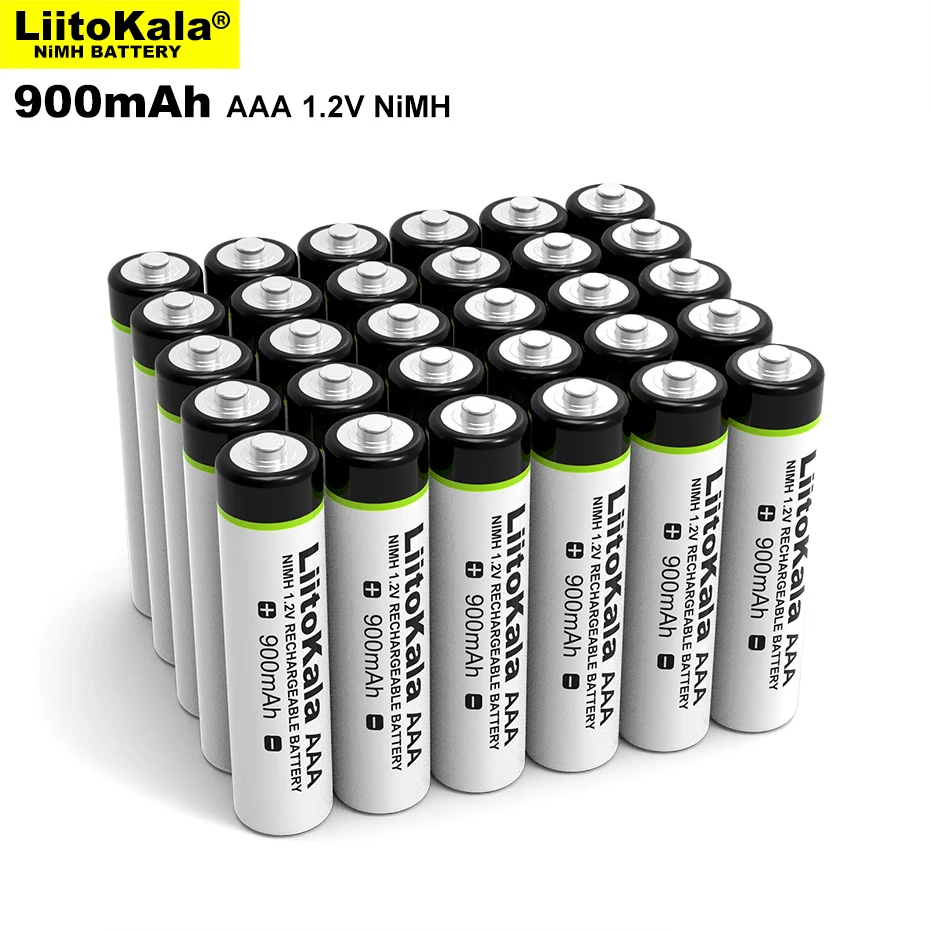 Nimh-Battery AAA Liitokala Flashlight 900mah Original for Toys 4-24PCS
