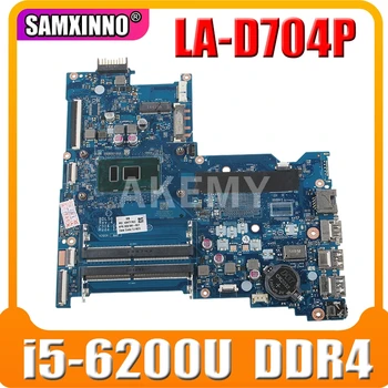 

JIANSU 854945-601 854945-501 mainboard for HP NOTEBOOK 15-AC 15-AY 15-ay096nr laotop motherboard BDL50 LA-D704P i5-6200U