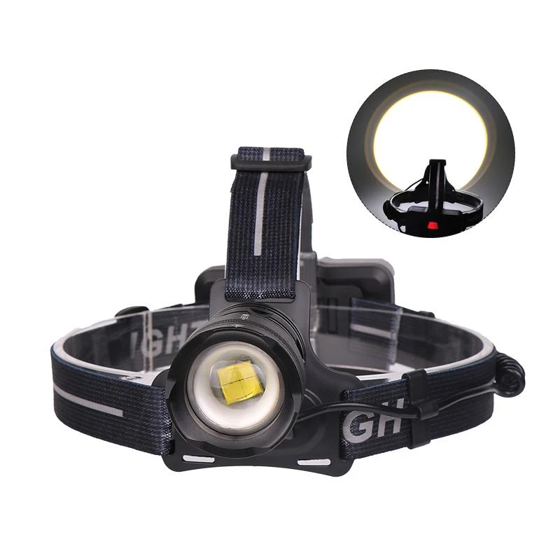 

Headlamps 200000LM Focus 70 LED Headlamp Rechargeable Flashlight Head lamp Torch Flashlight by 18650 Battery for Fishing Camping