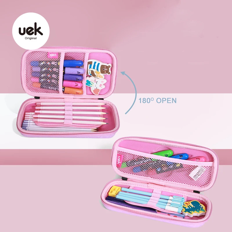 Школьные принадлежности Uek Kawai чехол для карандашей девочек косметики единорог
