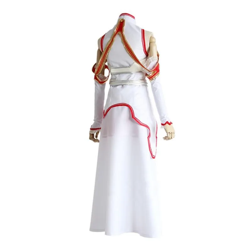 Anime Sword Art Online Asuna Cosplay Costume Dress Uniform For Halloween Sao  Asuna Yuuki Battle Suit Outfits Full Set With Wig - Cosplay Costumes -  AliExpress