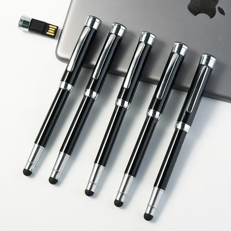Оригинальная шариковая ручка с сенсорным экраном USB флеш-накопитель 2 0 карта
