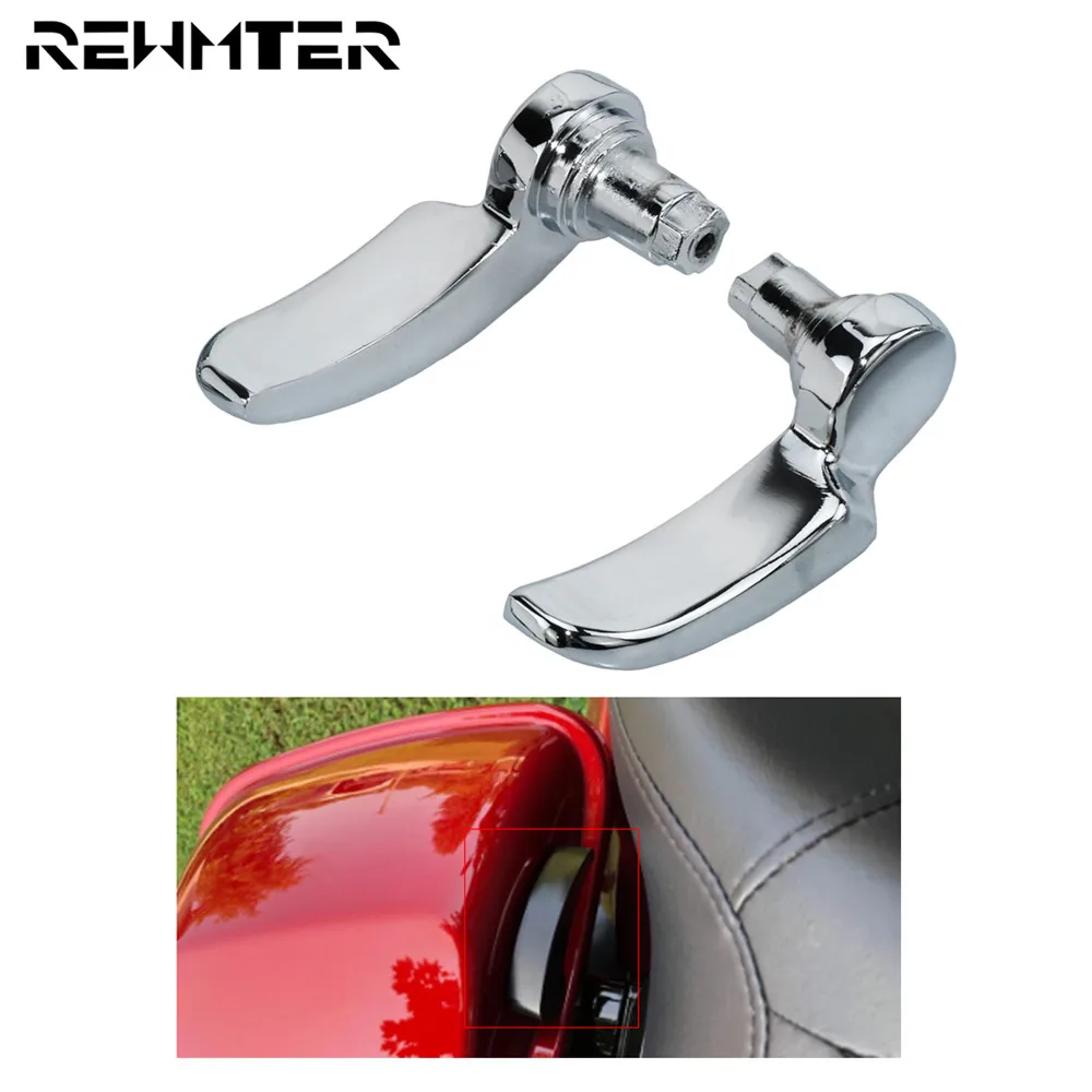 Motorcycle Accessories Saddlebag Lid Lifter Chrome For Harley Touring
