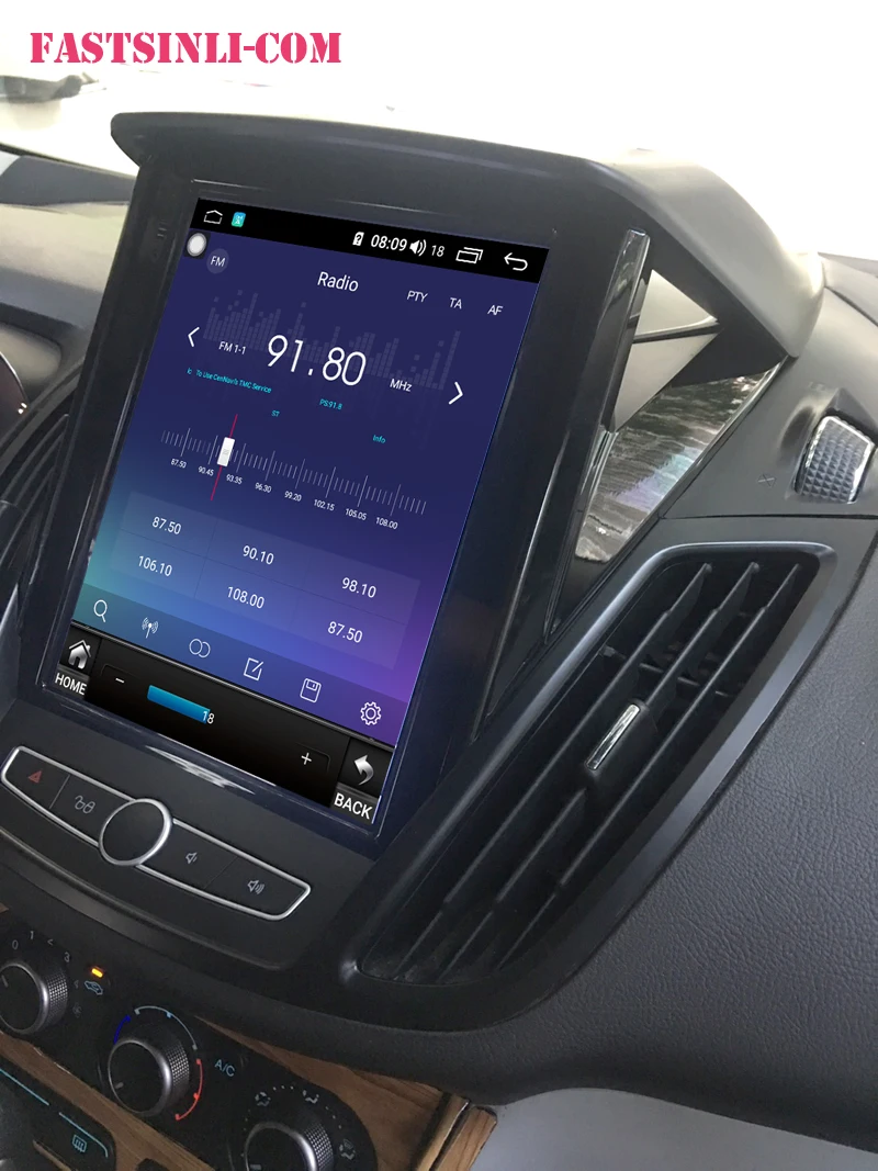 Discount android car GPS multimedia radio player for Ford Kuga 2013-2017yea Escape C-MAX 2010-2017yea navigaton Vertical screen 3