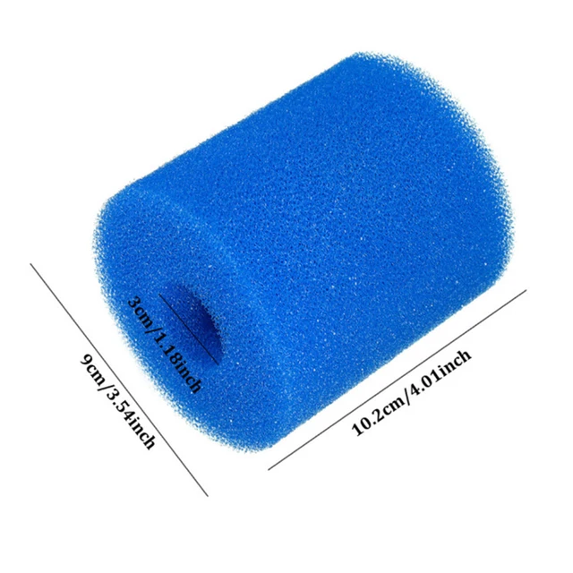 Újrafelhasználható Nyári Úszómedence Habszűrő Tisztító Szivacs Oszlop Biológiai Habtisztító - Image 5