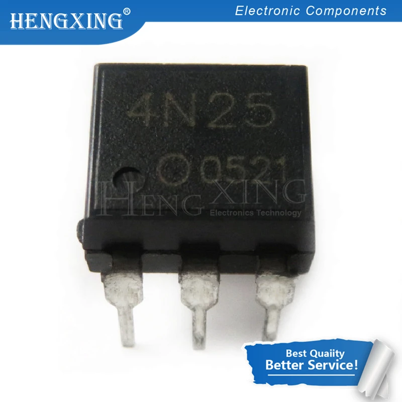 10pcs/lot EL4N25 4N25 DIP-6 SMD-6 optocoupler IC original In Stock | Электронные компоненты и принадлежности