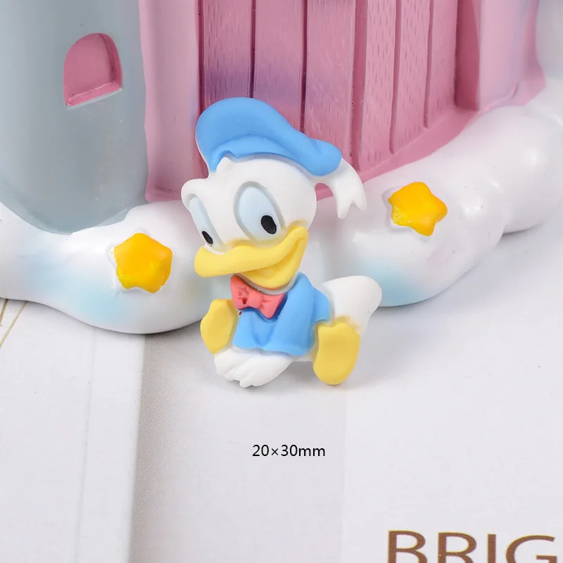 10PCS Kawaii Resin Cartoon Animal Duck/Fish/Cat Flatback Cabochon For Scrapbooking Craft Mobile Case DIY Decorative Accessary