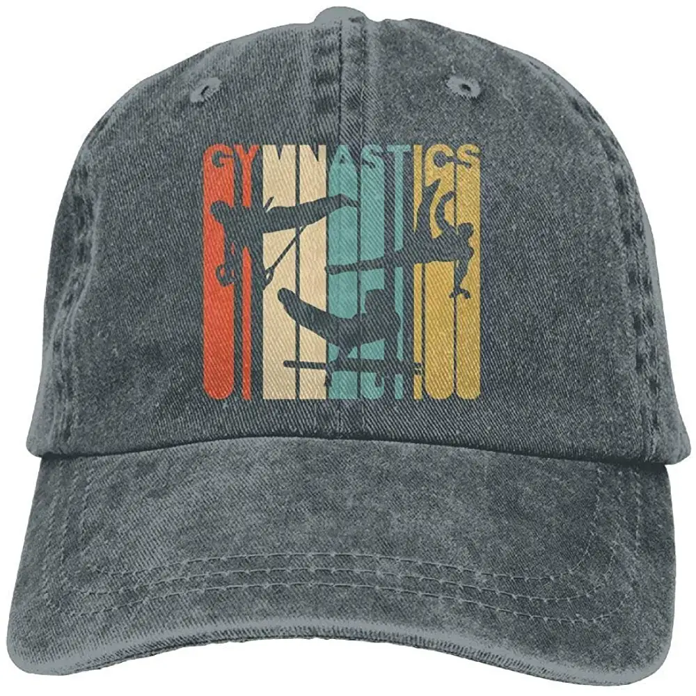 Винтажный стиль гимнастика унисекс Jeanet Спорт на открытом воздухе шляпа бейсбольная Кепка