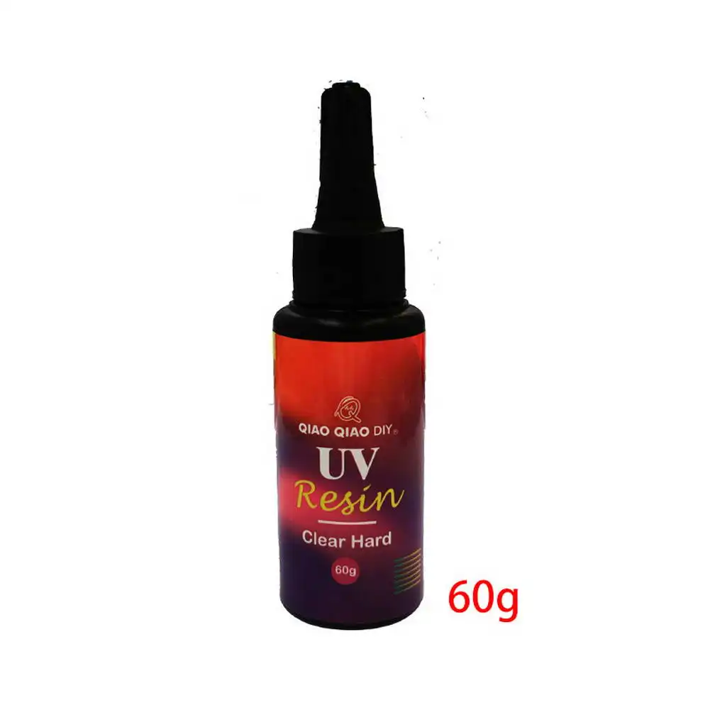 УФ полимеризация смолы эпоксидной смолы жесткий ультрафиолетовый клей для DIY ювелирных изделий M8694 - Цвет: 60g