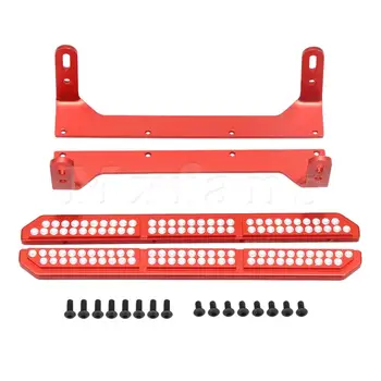 

Mxfans Metal RC 1:10 Foot Pedal for TRX-4 Rock Crawler Red Pack of 2