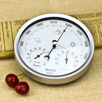 

3-in-1 Multi-function Hangable Barometer Thermometer Hygrometer can CSV