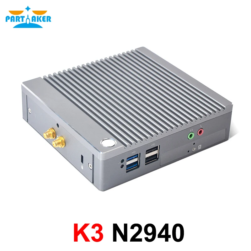 Mini PC Windows 10 Pro Intel Celeron Quad Core N2940 1.83GHz Small Desktop Computer Dual Lan Dual HDMI Support Auto Power On ten generation quad core i7 1065g7 mini computer desktop dual 4k portable microcomputer low power quasi system