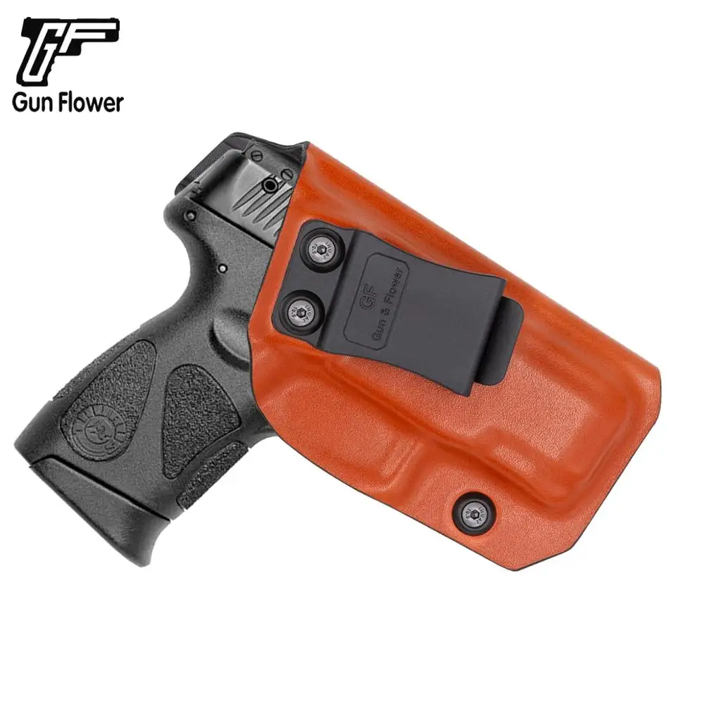 Пистолет и цветок Таурус PT111 G2C Kydex кобура кожаный внешний fit 1 5 &quotремень быстро