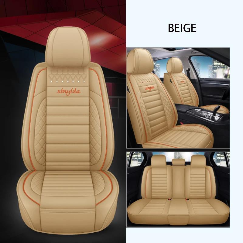 Auto Sitz Abdeckung Für DS Citroen C3 Berlingo Aircross C4 Kaktus Picasso  C5 Universal Leder Auto Accesoies - AliExpress