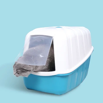 

Cat Litter Box Fully Enclosed Anti-splashing Cat Toilet Deodorant Pet Cleaning Supplies Litter Box Cat Gatos Caja De Arenas