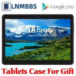 LNMBBS W116 планшет 10,1 дюймов 4 ГБ/32 Гб планшетный ПК Android 9,0 MTK6737 четырехъядерный BT GPS фаблет на две сим карты Двойные камеры планшеты