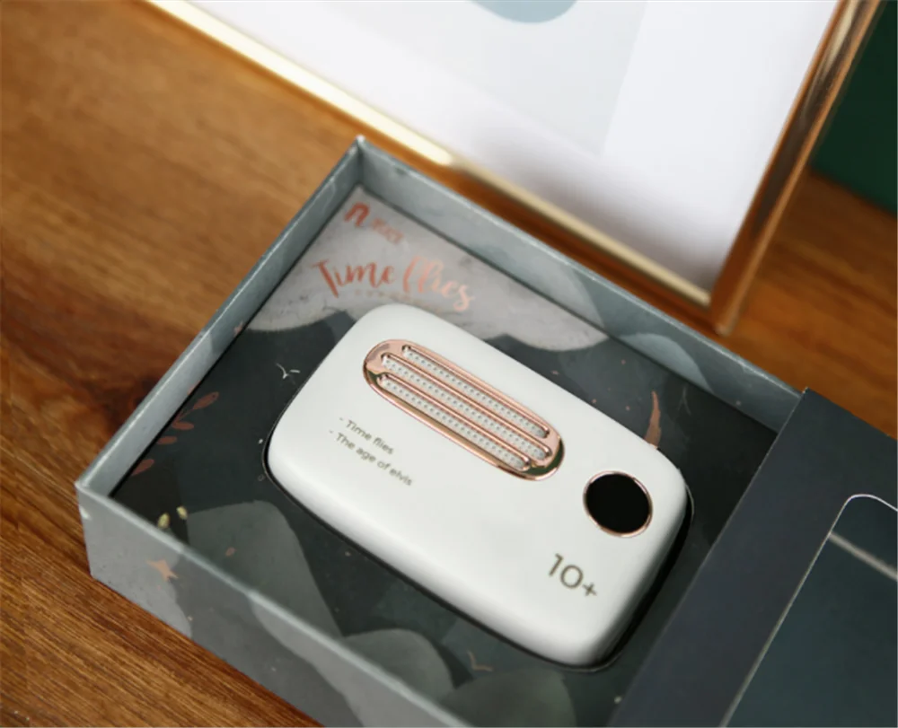 Xiaomi Ретро мобильный мощность 10000 мАч USB двухпортовый Выход цифровой дисплей мощность компактный и портативный можно носить в самолете