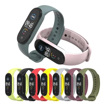 

Watch Strap for Xiaomi mi band 5 Watch Bracelet for mi 5 band Sports Wristband for mi band 5 Multi-colors for M5 miband 5