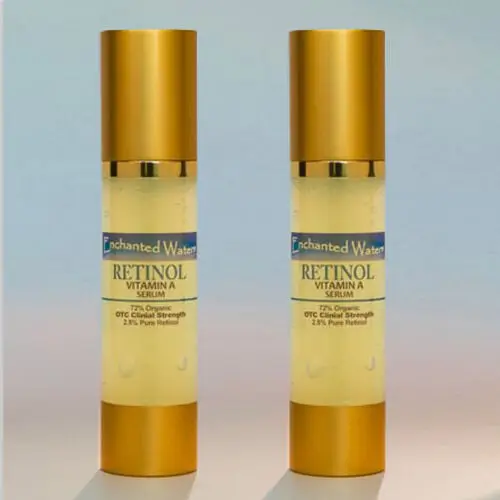 

New Retinol pure Vitamin A 2.5% Organic, Wrinkle Acne Cream Serum 4oz 120ml