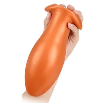 Huge Anal Dildo Adult Sex Toys Women Men Couples Vagina Anal Big Butt Plug Masturbators No Vibrator Big Soft Dildos Dragon Egg 4