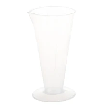 HOT-Liquid Volume Measure Tool Conical Plastic Measuring Cup 50mL