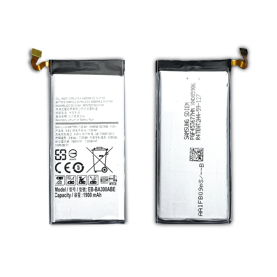Батарея EB BA300ABE для Samsung Galaxy A3 (2015) A300 A300F A300FU A3000 A3009 мобильного телефона