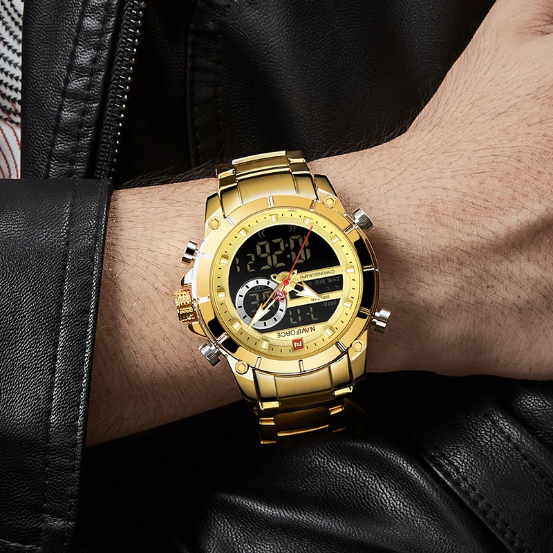 Relogio Masculino мужские часы naviforce лучший бренд класса люкс модные военные кварцевые мужские водонепроницаемые часы спортивные мужские наручные часы