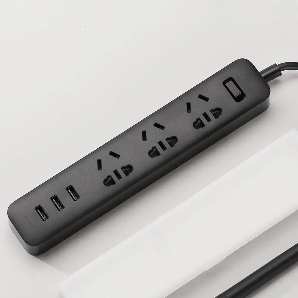 

Xiaomi 3 Port USB 2A Quick Charging Sokect Charger Smart Socket Plug Overload Protection Extension Socket