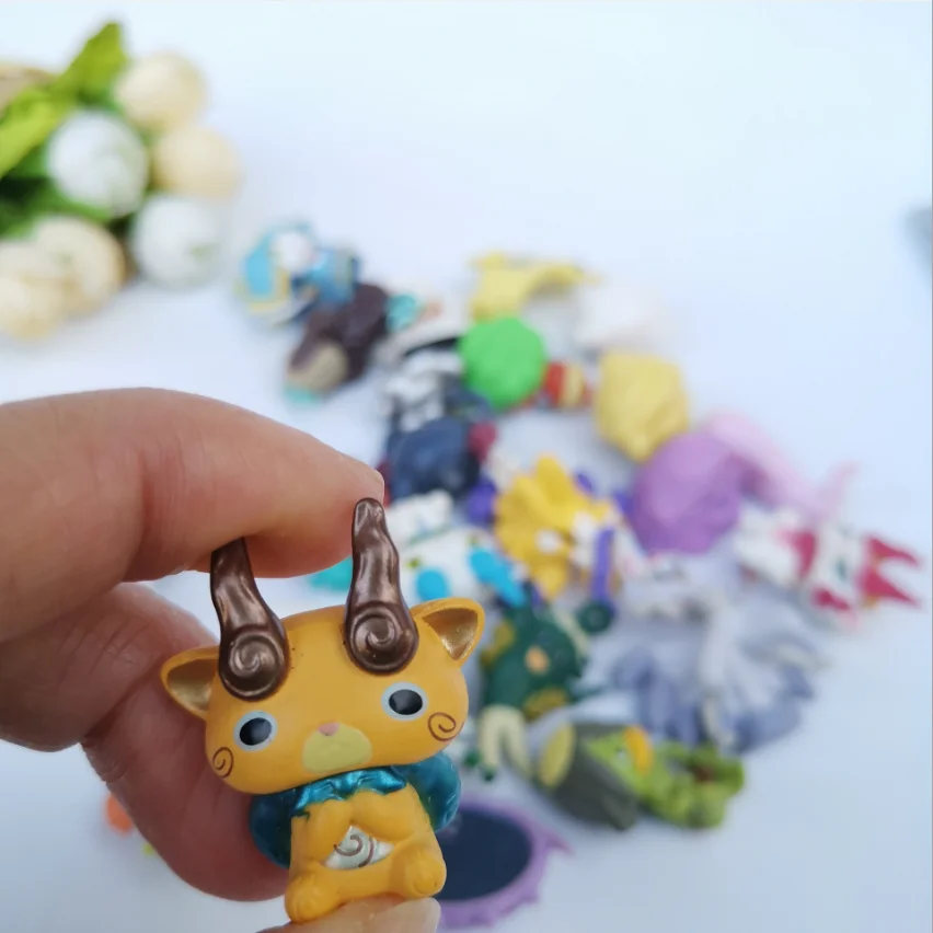 50 шт./лот новые Мультяшные аниме экшн фигурки 3 4 см Yokai Watch Elf миниатюрные