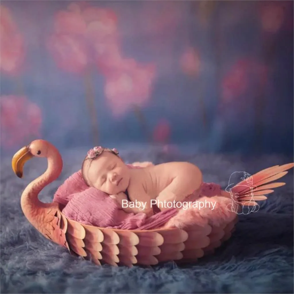 baby props container shape of flamingo owl chicken photography photo studio accessories newborn | Мать и ребенок