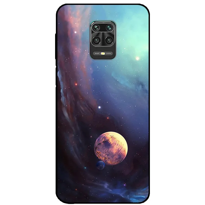 For Xiaomi Redmi Note 9S Case Soft Silicone Back Case for Xiaomi Redmi Note 9 Pro Note9s 9 s Case Redmi9 9S Black Phone Cover 