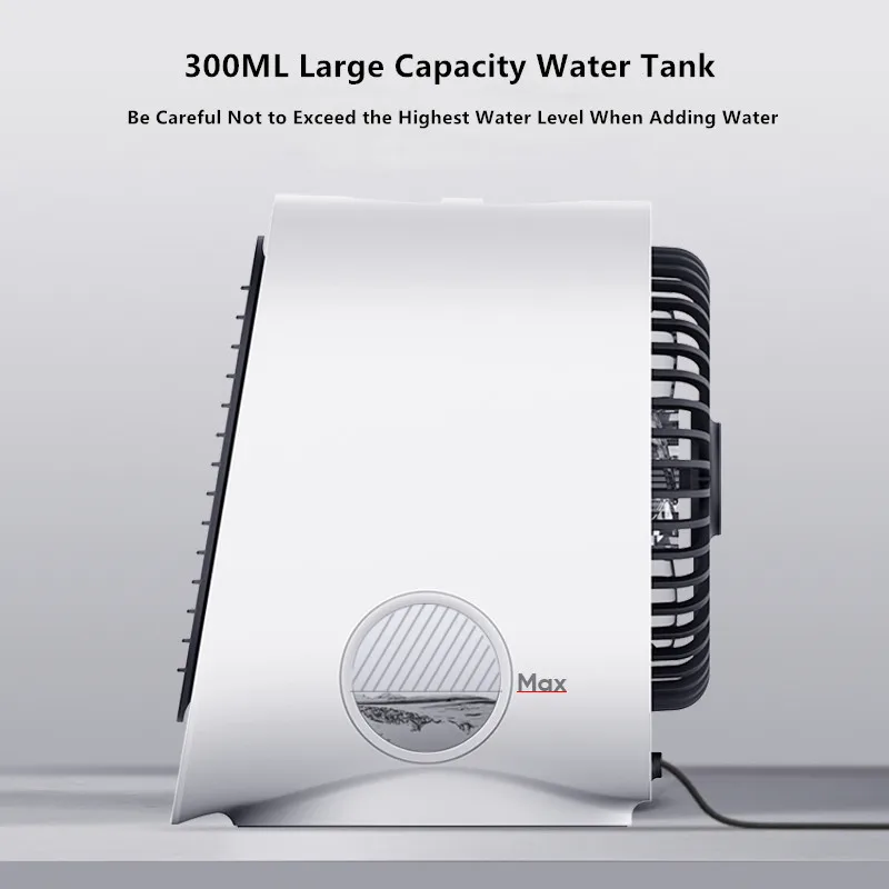 Новинка USB вентилятор для кондиционера настольный мини охлаждения артефакт