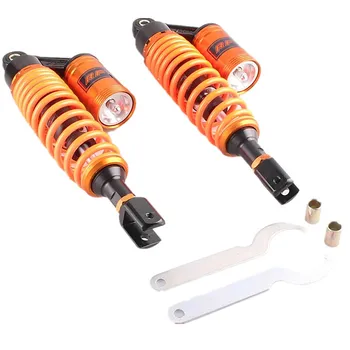 

12.5" 320mm Universal Air Shock Absorbers Spring Suspension For KTM Fit Suzuki Fits Honda Motorcycle Scooter Orange