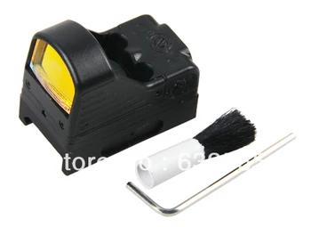 

Tactical Mini Red Dot Sight Scope (MRDS) Black for Airsoft Rifle Scope Hunting