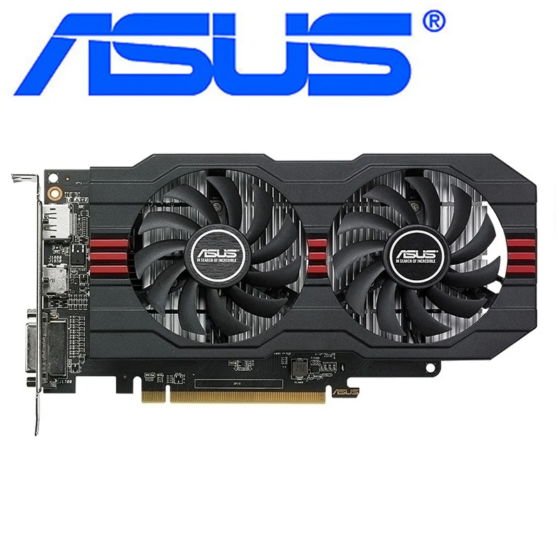 Видеокарта ASUS RX 560 4 Гб 128Bit GDDR5 RX560 4 Гб видеокарты для AMD RX 500 series RX560 4GB HDMI DVI DisplayPort б/у|Графические карты| | АлиЭкспресс