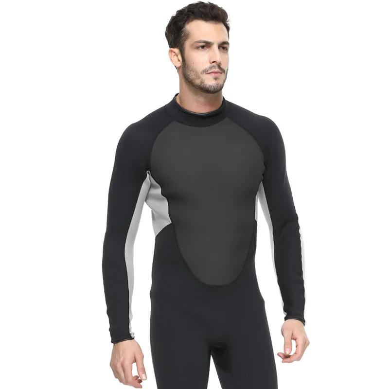

Sbart 2019 Men's 3MM One-piece Diving Suit Surfing Snorkeling Suit Jellyfish Clothing Thick Warm Fishing Suits