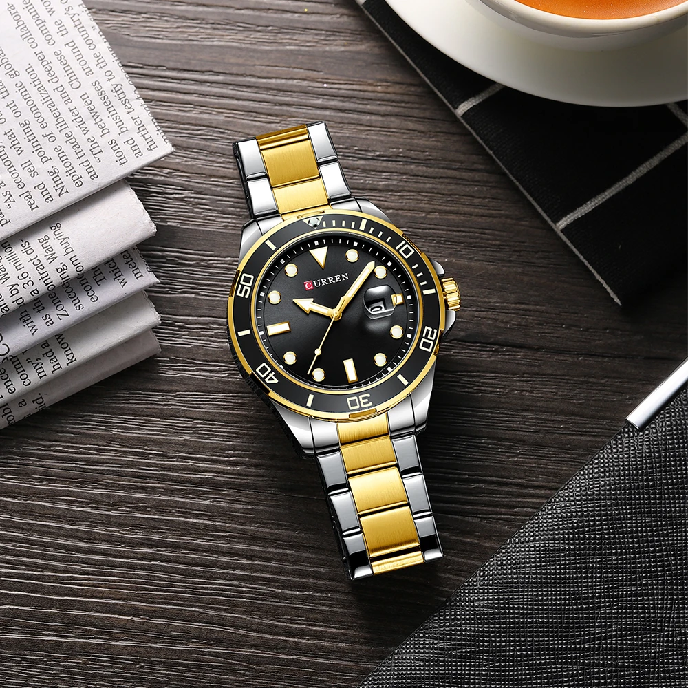 Curren Watch Men Stainless Steel | Stainless Steel Men's
