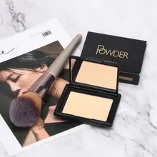 1 шт. Натуральный Порошок для лица минеральные основы контроль масла осветление отбеливающий консилер макияж прессованный макияж инструменты
