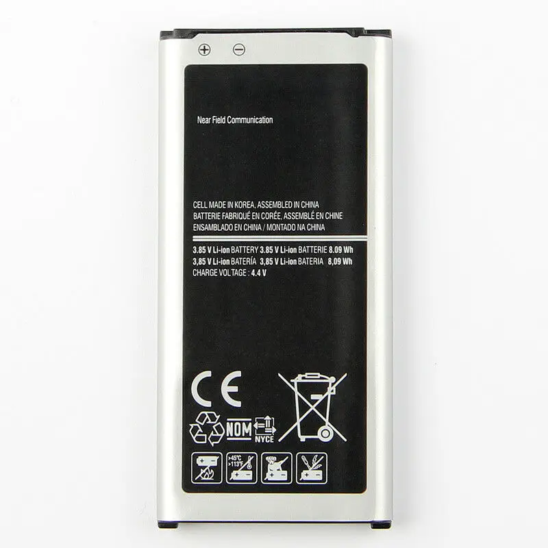 Замена Батарея для Samsung Galaxy S5 mini SM-G800F EB-BG800CBE 2100 мА-ч