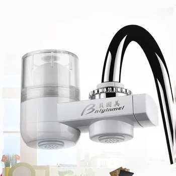 

Portable Mini Tap water Derusting Faucet filter for Home Kitchen Diatom Ceramic Water Purifier Removal Replacement WF14