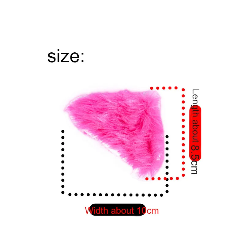 2Pcs Car Motorcycle Helmet Cute Plush Cat Ears Motocross Full Face Off Road Helmet Deco Accessories Sticker Cosplay Auto Styling