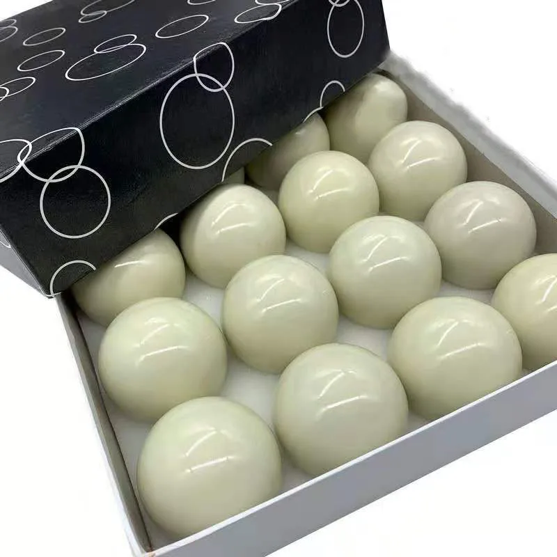 1PC Pool Table Billiard Ball 52.5MM / 57.2MM Billar White Cue Ball Billiard Indoor Entertainment Equipment