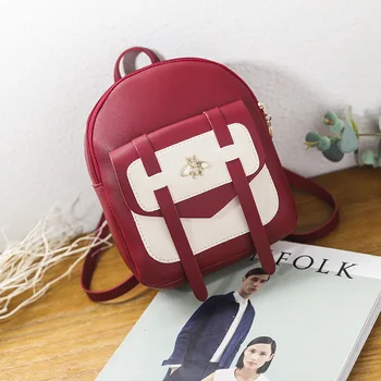 

Women Contrasting Color Galaxian Backpack 2020 Cover Crossbody/Shoulder Bag Purse Bag backpack purse korean backpack