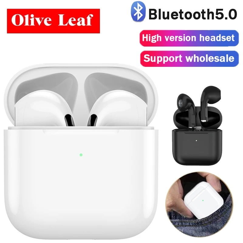 Pro4 Wireless Headphones Bluetooth Earphones Waterproof Earbuds Sports Earplugs Stereo Tws For Xiaomi Oppo Samsung Mini Headset