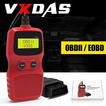 

VXDAS Car Diagnostic Scanner V300 OBD2 Full System Code Reader For Car OBD2 Automotriz Diagnostics Automobile Tools Scanner